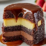 Decadent Chocolate Flan Cake First Image