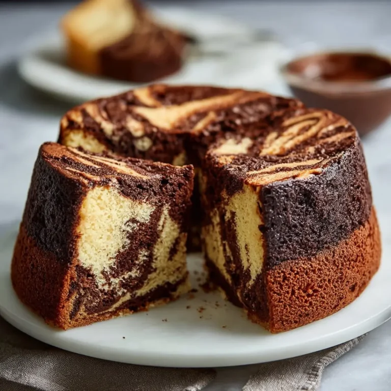 Rich Chocolate Marble Cake First Image