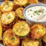 Crispy Breaded Zucchini Chips First Image