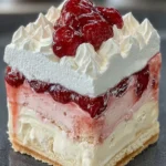 Layered Raspberry Meringue Dessert First Image