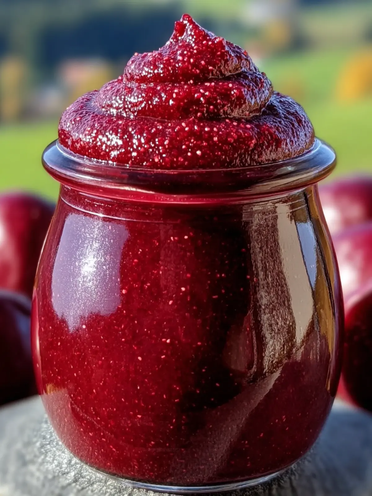 rich homemade beetroot jam