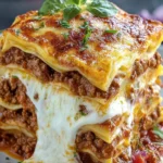 Hearty Homemade Meat Lasagna First Image