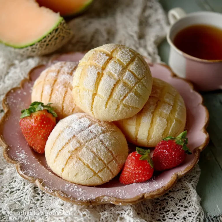 Sweet Japanese Melon Pan Delight First Image