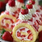 Strawberry Cream Swiss Roll Delight First Image
