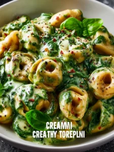 Creamy Spinach Tortellini First Image