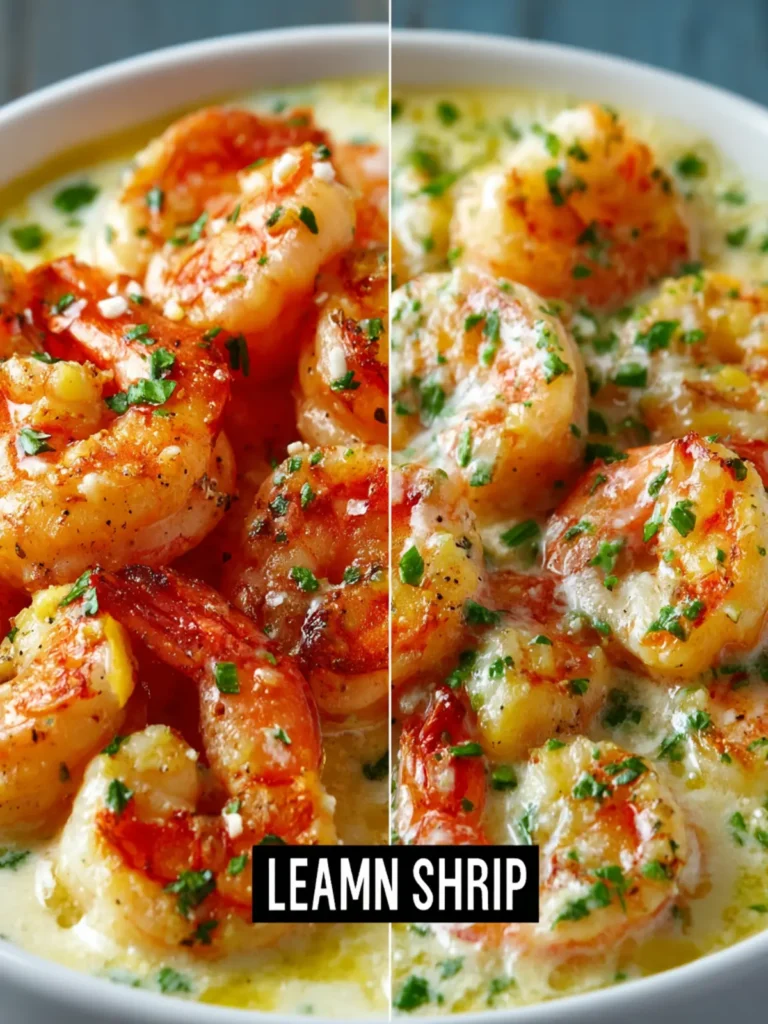 Creamy Lemon Shrimp First Image