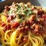 Smoky Cowboy Spaghetti Recipe in Just 30 Minutes First Image