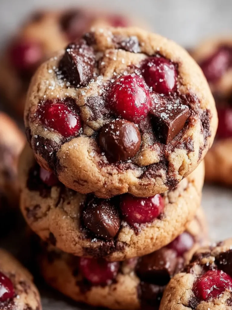 Cherry Chocolate Chunk Cookie Delight First Image