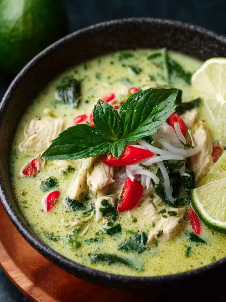 Thai Green Curry Soup First Image