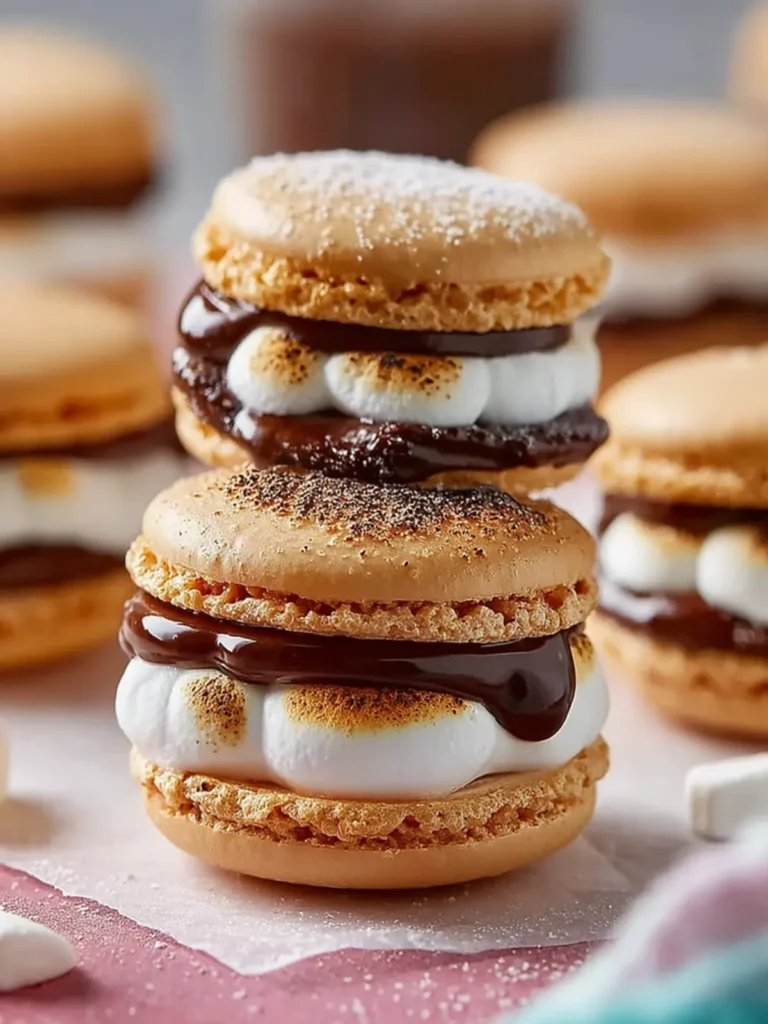 S’mores Macarons First Image