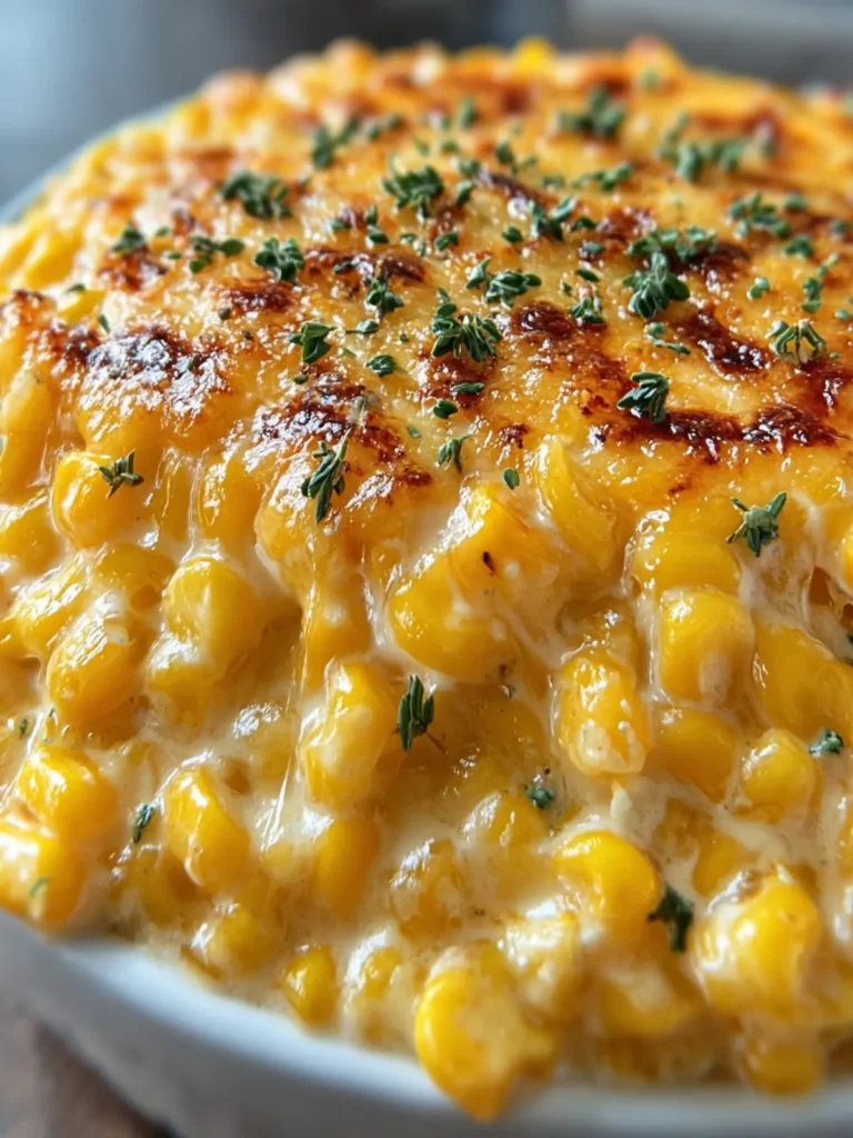Cheesy Creamed Corn Delight First Image