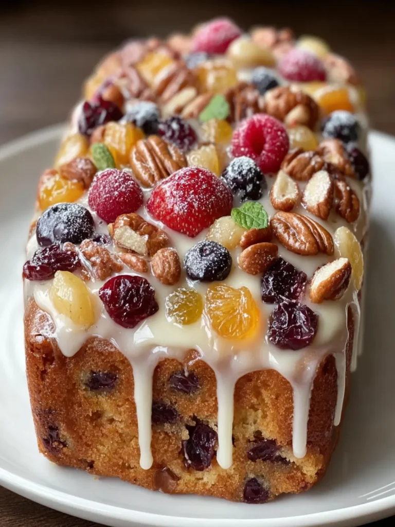 Rich Mixed Fruit Cake First Image