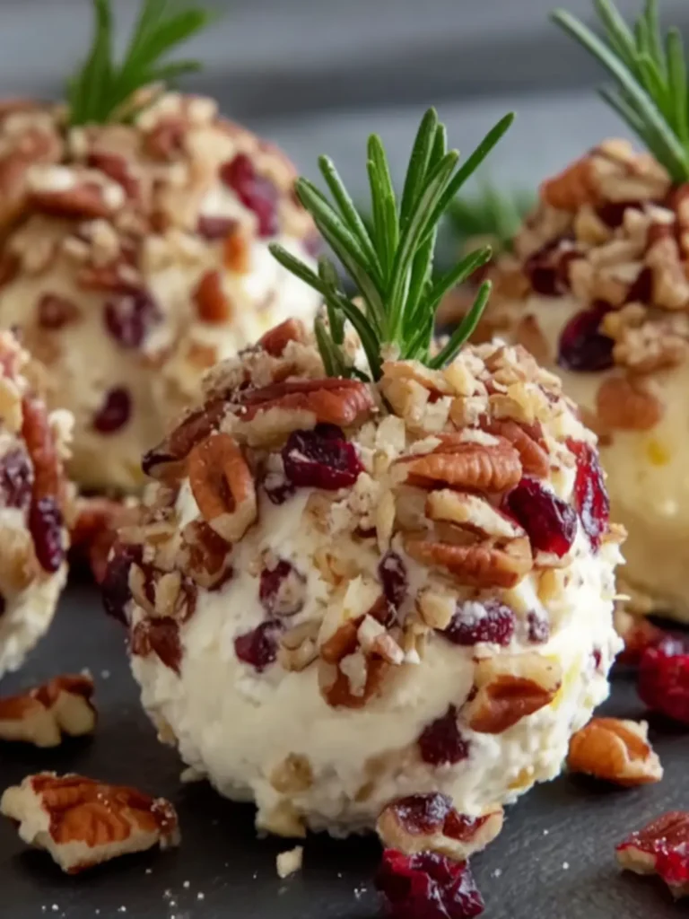 Cranberry Pecan Cheese Balls: A Festive Treat Recipe! First Image