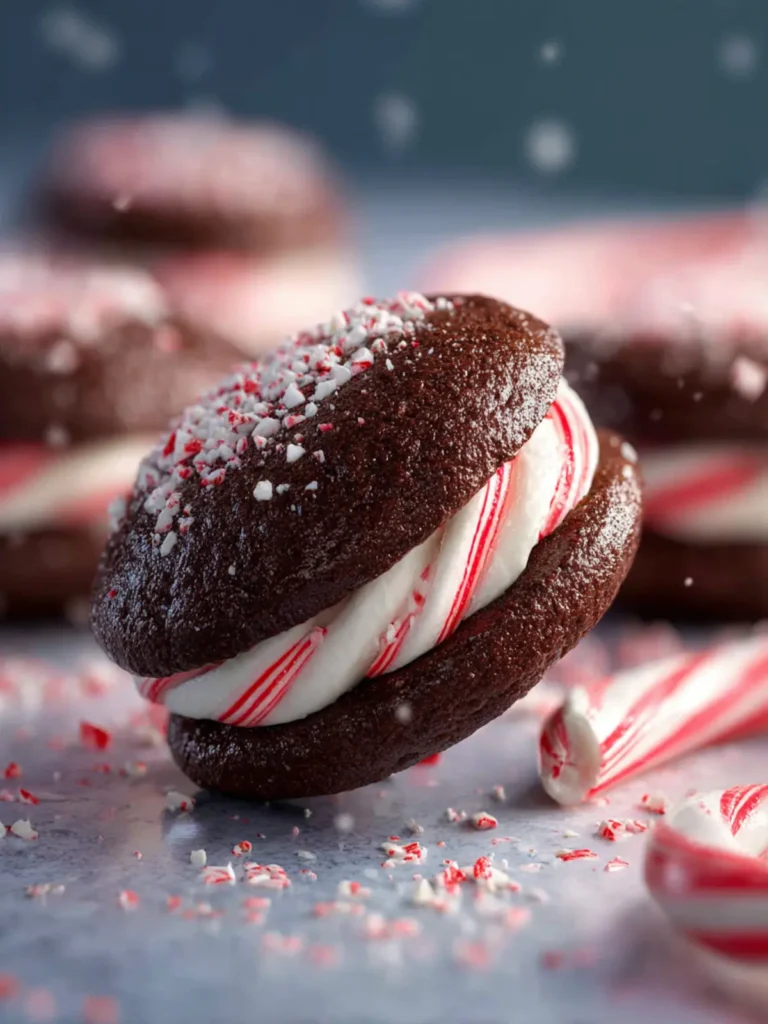 Chocolate Peppermint Whoopie Pies First Image