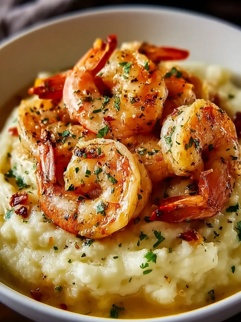Creamy Garlic Shrimp Over Mashed Potatoes: An Incredible Ultimate Recipe First Image