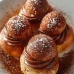 Chocolate Choux Pastry Buns First Image