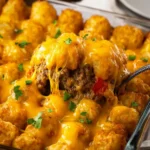 Cheeseburger Tator Tot Casserole First Image