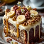 Luscious Vanilla Banana Walnut Cake: An Incredible 7-Step Recipe First Image