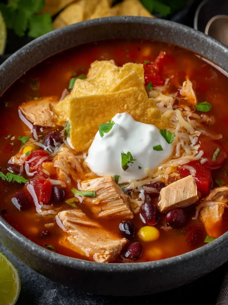 Chicken Taco Soup First Image