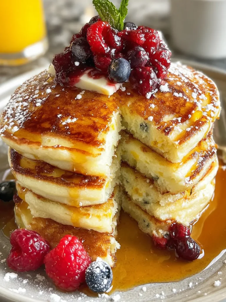 Fluffy Lemon Ricotta Pancakes: 5 Steps to Joyful Mornings First Image