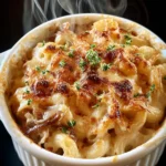 Indulge in French Onion Soup Mac and Cheese Delight First Image