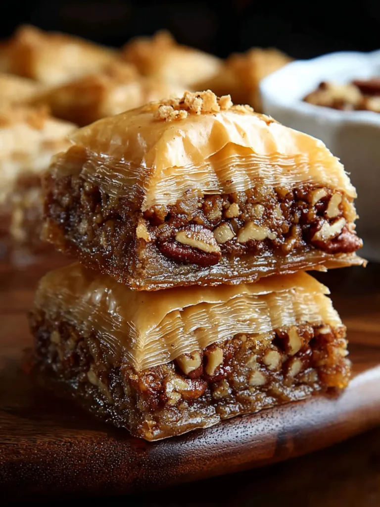 Maple Pecan Baklava Recipe First Image