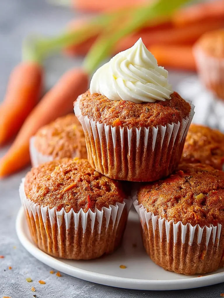 Carrot Cake Muffins First Image