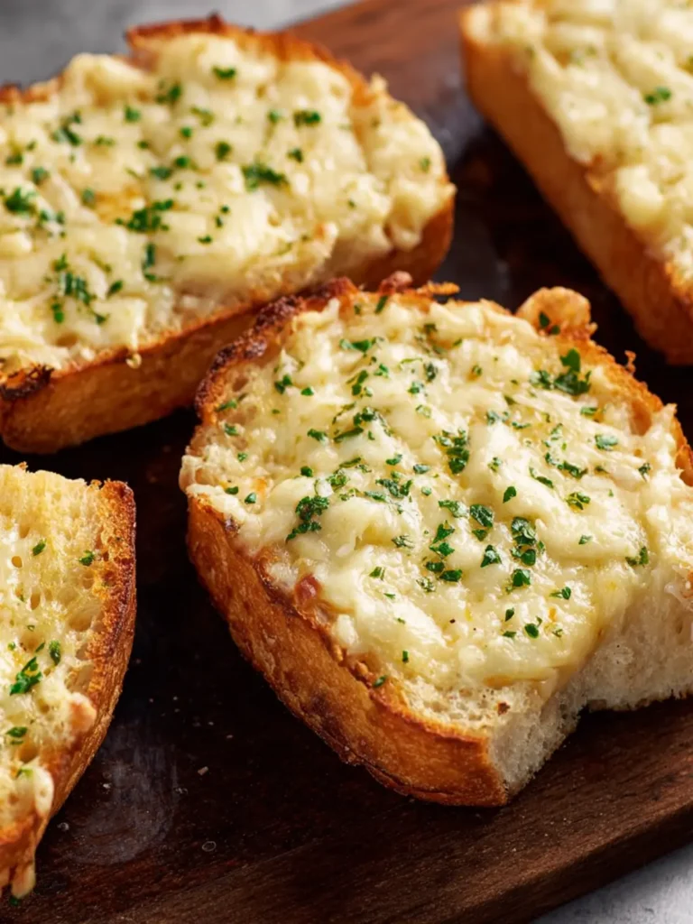 Air Fryer Garlic Cheese Bread First Image