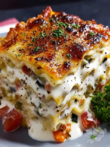 Loaded Veggie White Lasagna First Image