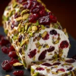 Cranberry Pistachio Cheese Log – Festive Holiday Appetizer First Image