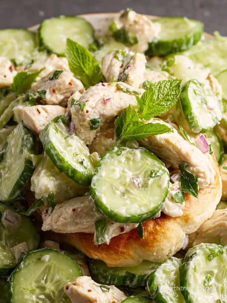 Chicken Cucumber Salad First Image