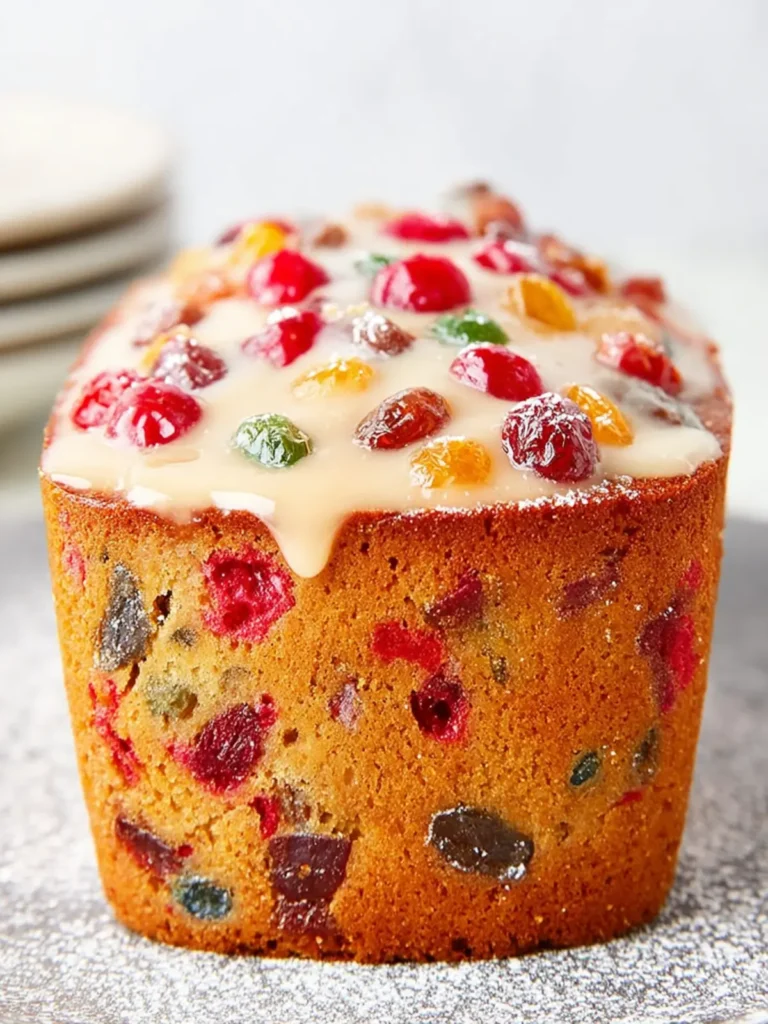 Christmas Fruit Cake {With Cake Mix} First Image
