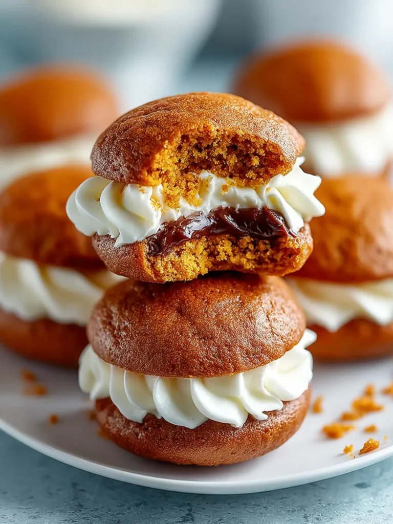 Maple Pumpkin Whoopie Pies First Image