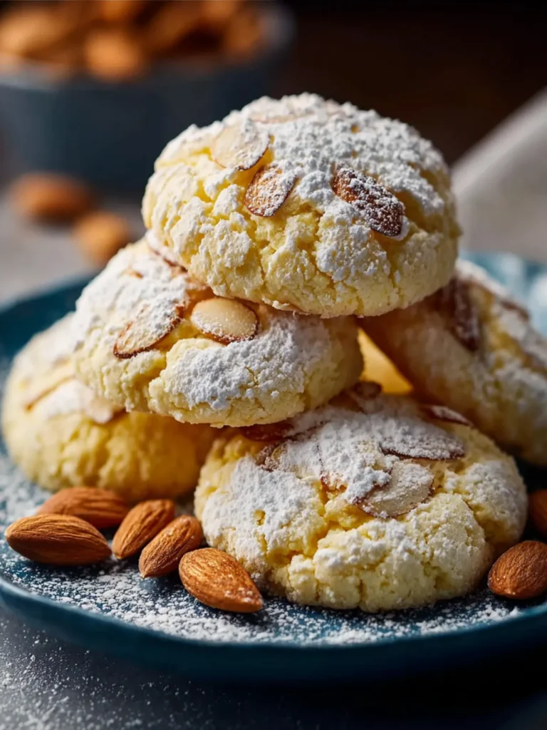 Italian Almond Ricotta Cookies First Image