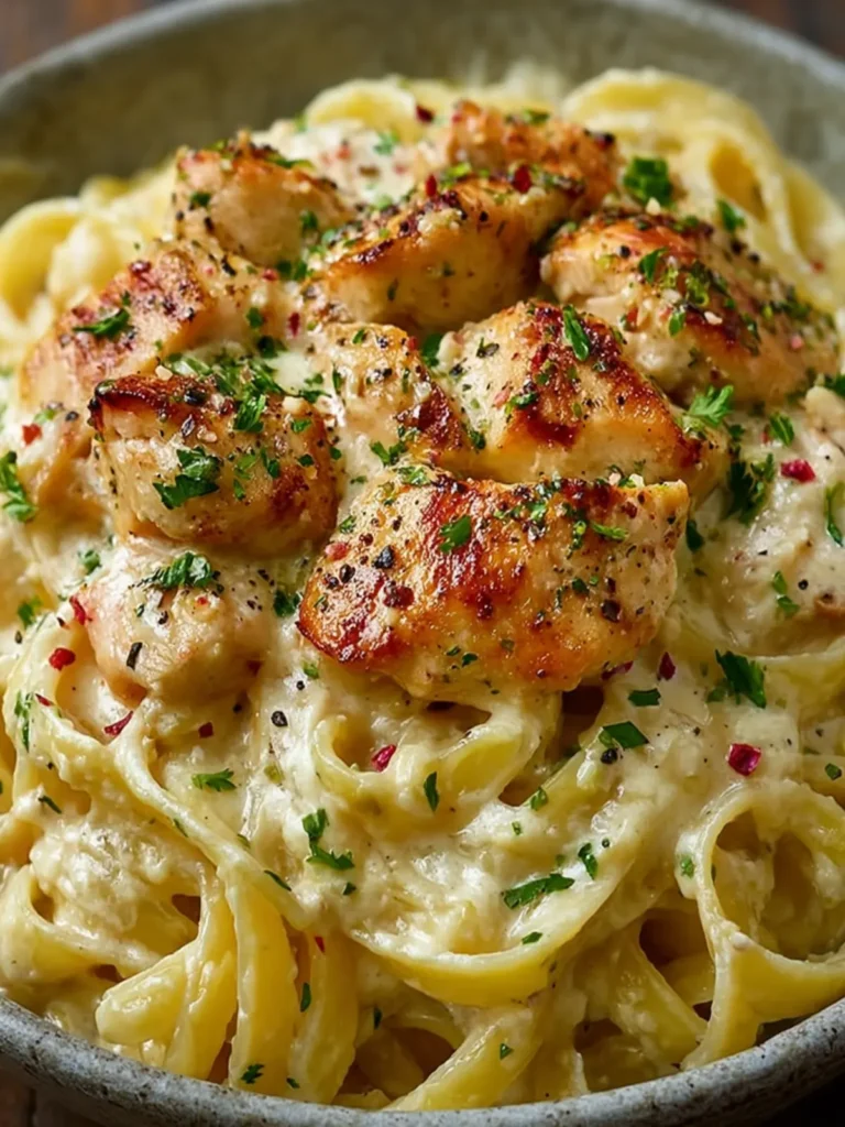 Creamy Chicken Garlic Parmesan Pasta First Image