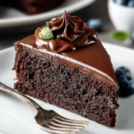 4 Ingredient Healthy Chocolate Cak First Image