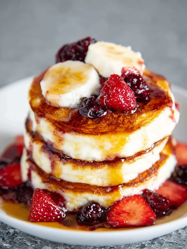 Cottage Cheese Pancakes First Image