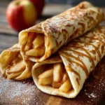Apple Pie Tortilla Wraps with Brown Sugar Butter First Image