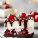 Frozen Black Forest Cheesecake: No-Bake Dreamy Delight First Image