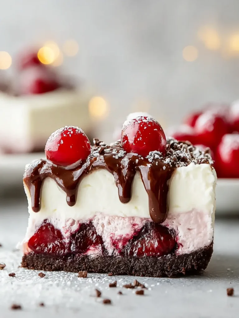 Frozen Black Forest Cheesecake: No-Bake Dreamy Delight First Image