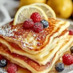 Zesty Lemon Poppyseed Sheet-Pan Pancakes Recipe Delights First Image