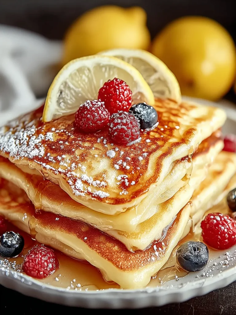 Zesty Lemon Poppyseed Sheet-Pan Pancakes Recipe Delights First Image