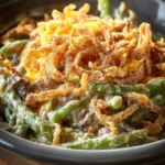 Delicious Easy Crock Pot Green Bean Casserole Recipe! First Image