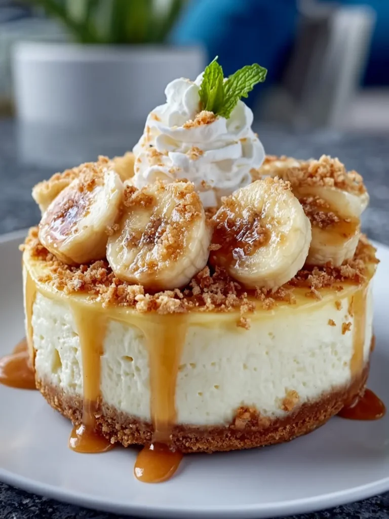 Banana Pudding Crunch Cheesecake First Image