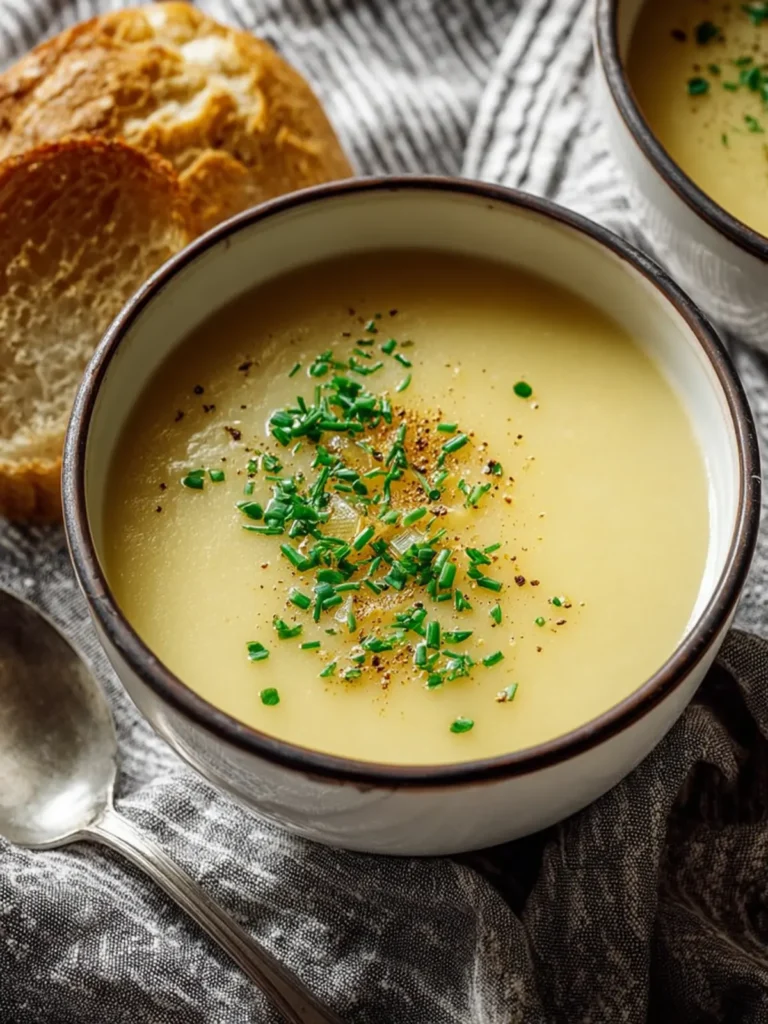 Simple Potato Leek Soup First Image
