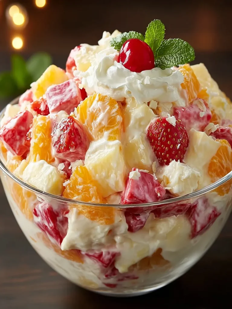 Classic Ambrosia Salad Recipe Your New Holiday Favorite First Image