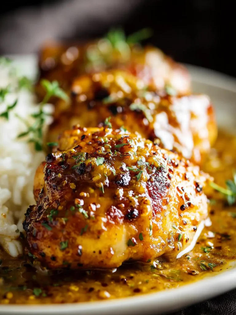 Instant Pot Honey Mustard Chicken First Image