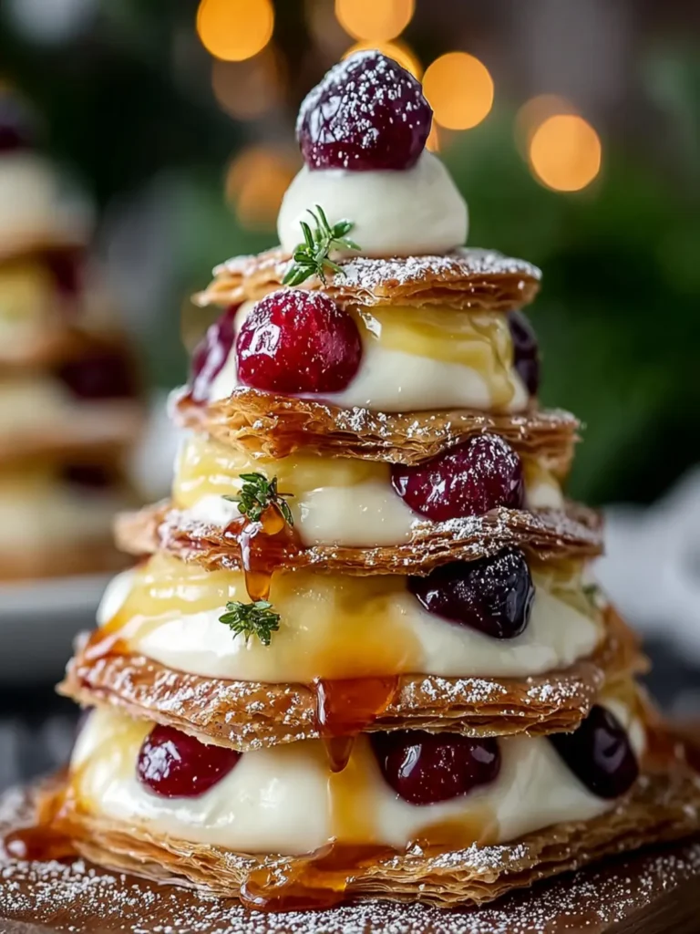 Mille-Feuille Christmas Tree: Create a Festive Delight! First Image