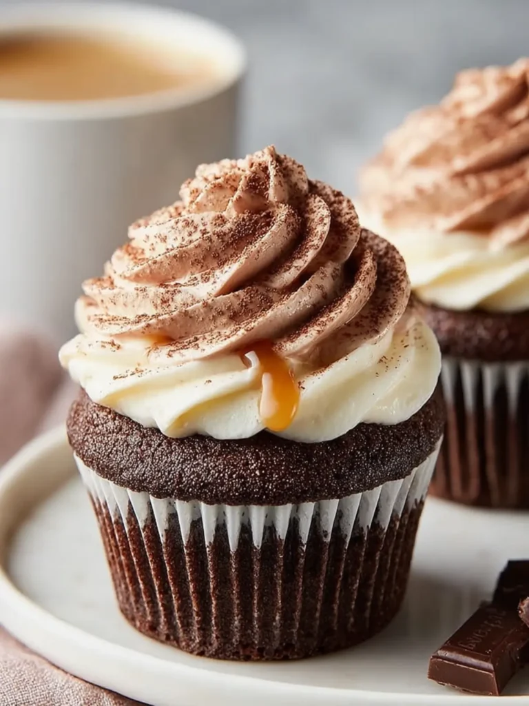 Chocolate Tiramisu Cupcakes – The Ultimate Dessert Fusion You Didn’t Know You Needed First Image