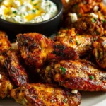 Greek Air Fryer Wings First Image